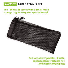 Load image into Gallery viewer, Champion Sports Anywhere Table Tennis: Ping Pong Paddles, Balls, and Portable Net &amp; Post Set To Go

