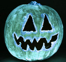 Load image into Gallery viewer, Glow in The Dark Paint - 32oz - Electric Blue - Acrylic Water Based Glow in The Dark Paints for Art, Theater, Safety Exit Signs, Wall Art, Halloween, Professional Grade Quality
