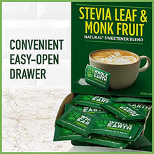 Load image into Gallery viewer, WHOLE EARTH Stevia &amp; Monk Fruit Plant-based Sweetener, 400 Packets
