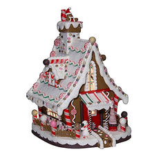 Load image into Gallery viewer, Kurt Adler 12-Inch Lighted Christmas Gingerbread House
