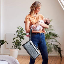 Load image into Gallery viewer, Baby Portable Changing Pad | Waterproof | Foldable Pad with Stroller Strap &amp; Pocket for Diapers &amp; Wipes | Changing Organizer Bag for Toddlers Infants &amp; Newborns | Perfect Baby Shower Gift
