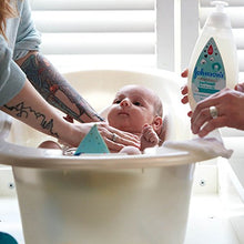 Load image into Gallery viewer, Johnson's CottonTouch Newborn Baby Wash &amp; Shampoo with No More Tears, Hypoallergenic and Paraben-Free Moisturization for Sensitive Skin, Made with Real Cotton, Twin-Pack, 2 x 27.1 fl. oz
