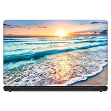 Load image into Gallery viewer, itsaskin1 15 15.6 inch Laptop Notebook Skin Vinyl Sticker Cover Decal Fits 13.3" 14" 15.6" 16" HP Lenovo Apple Mac Dell Compaq Acer - Sunset on Beach

