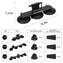 Load image into Gallery viewer, ROCKBROS Rooftop Bike Rack Sucker Quick Release Upright Bike Carrier for Car 1 Bike Black
