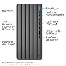 Load image into Gallery viewer, HP ENVY Desktop Computer, Intel Core i7-10700, 16 GB RAM, 1 TB Hard Drive &amp; 512 GB SSD Storage, Windows 10 Pro (TE01-1022, 2020 Model)
