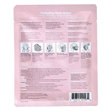 Load image into Gallery viewer, LACE YOUR FACE Patented Compression Facial Mask, AS SEEN ON SHARK TANK, Reusable Biodegradable Cotton Anti Aging Skin Care, Hydrating Rose Water, 4 pack
