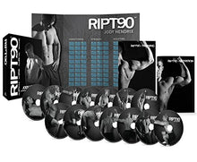 Load image into Gallery viewer, RIPT90: 90 Day 14-DVD Workout Program with 14 Exercise Videos Training Calendar
