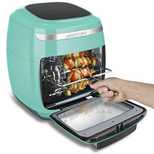 Load image into Gallery viewer, GoWISE USA GW77723 11.6-Quart Air Fryer Toaster Oven with Rotisserie &amp; Dehydrator + 50 Recipes, Vibe Mint
