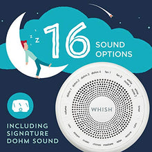 Load image into Gallery viewer, Yogasleep Whish White Noise Sound Machine | 16 Natural Nature &amp; Soothing Sounds with Volume Control | Travel, Office Privacy, Sleep Therapy, Concentration | For Adults &amp; Baby
