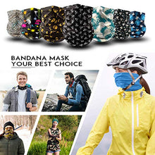 Load image into Gallery viewer, Elimoons Bandanas Neck Gaiter Face Covering for Women Men Outdoors Sport UV Protection
