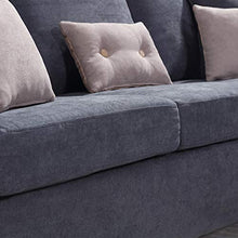 Load image into Gallery viewer, HONBAY Convertible Sectional Sofa Couch, L-Shaped Couch with Modern Linen Fabric for Small Space Dark Grey
