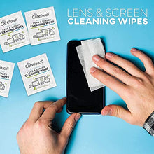 Load image into Gallery viewer, Care Touch Lens Cleaning Wipes Bundle + (12) Premium Microfiber Cloths
