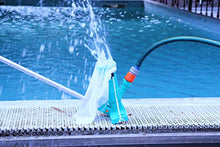 Load image into Gallery viewer, POOLWHALE Portable Pool Vacuum Jet Underwater Cleaner W/Brush,Bag,4 Section Pole of 48"(No Garden Hose Included),for Above Ground Pool,Spas,Ponds &amp; Fountains
