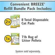 Load image into Gallery viewer, Purina Tidy Cats Cat Litter Box Accessories, BREEZE Refill Litter Pellets &amp; Cat Pads Multi Cat Litter - 7.91 lb. Box
