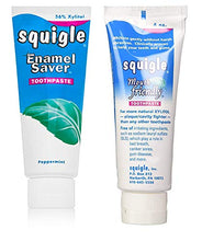 Load image into Gallery viewer, Squigle Enamel Saver Toothpaste (Canker Sore Prevention &amp; Treatment) Prevents Cavities, Perioral Dermatitis, Bad Breath, Chapped Lips - 2 Pack
