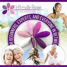 Load image into Gallery viewer, Intimate Rose Kegel Exercise Weights - Doctor Recommended Pelvic Floor Exercises - Set of 6 Premium Silicone Kegel Balls for Tightening &amp; Control with Training Kit for Women: Beginners &amp; Advanced
