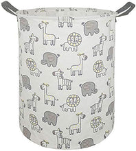 Load image into Gallery viewer, MAIZMZ Large Waterproof Storage Bin Lightweight Organizer Basket for Laundry Hamper Toy Bins Gift Baskets Dirty Clothes College Dorms Kids Bedroom Bathroom(Animals)
