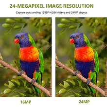 Load image into Gallery viewer, 2-Pack Game Trail Deer Cameras No Glow 90ft Night Vision 24MP Picture 1296P H.264 MP4 Video Motion Activated Waterproof 0.1S Trigger Speed Photo &amp; Video Model for Hunting Wildlife or Home Surveillance
