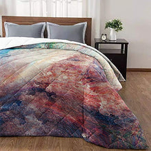 Load image into Gallery viewer, T&amp;H XHome Luxury Quilted Comforter Bedspread-Thin Soft Cozy,Abstract Painting Reversible Stitched Summer Lightweight Quilt Coverlet for All Season Oversized California King Size
