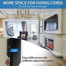 Load image into Gallery viewer, Everstone Adjustable Tilt TV Wall Mount Bracket for Most 32-80 Inch LED,LCD,OLED,Plasma Flat Screen,Curved TVs,Low Profile,Up To VESA 600x400 and 165 LBS,Includes HDMI Cable and Level,Fits 16",18",24"
