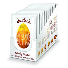 Load image into Gallery viewer, Justin's Honey Almond Butter Squeeze Packs, Gluten-free, Non-GMO, Sustainably Sourced, Pack of 10 (1.15oz each)
