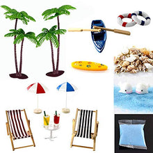 Load image into Gallery viewer, Gallop Chic Beach Zen Garden Decor, Mini Desktop Sandbox Accessories, 16 Pcs Miniature Ornament Kits for DIY Garden and Plant Decoration
