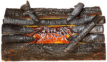 Load image into Gallery viewer, Pleasant Hearth 20" Electric Crackling Natural Wood Log
