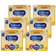 Load image into Gallery viewer, Enfamil NeuroPro Baby Formula Milk Powder, 20.7 Ounce (Pack of 6), Omega 3, Probiotics, Brain Support
