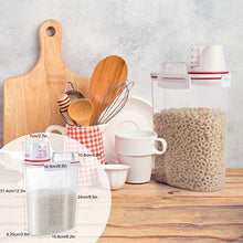 Load image into Gallery viewer, Rice Container 5 Lbs + Airtight Food Storage Container 10Lbs
