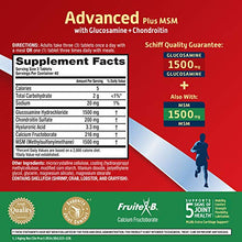 Load image into Gallery viewer, Glucosamine &amp; Chondroitin Plus MSM Advanced Joint Health Supplement Tablets, Move Free (120 count in a bottle), Supports Mobility, Flexibility, Strength, Lubrication and Comfort
