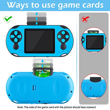 Load image into Gallery viewer, TaddToy 16 Bit Handheld Game Console for Kids Adults, 3.0'' Large Screen Preloaded 230 HD Classic Retro Video Games with USB Rechargeable Battery &amp; 3 Game Cartridges for Birthday Gift for Kids 4-12
