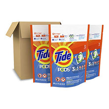 Load image into Gallery viewer, Tide Pods Laundry Detergent Soap Pods, Original, 3 Bag Value Pack, HE Compatible, 111 count

