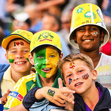 Load image into Gallery viewer, Amosfun 72Pcs Football Art Tattoos Football Sports Face Body Stickers Party Decorations
