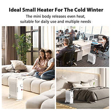 Load image into Gallery viewer, Oil Heater, 700W Air Choice Oil Filled Radiator Heater with Thermostat, Indoor Quiet Heater Heat Up 120 Square Feet quickly, Automatic Power-off and Durable Radiator Heater
