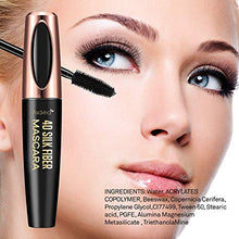 Load image into Gallery viewer, Natural 4D Silk Fiber Lash Mascara, Lengthening and Thick, Long Lasting, Waterproof &amp; Smudge-Proof, All Day Exquisitely Lush, Full, Long, Thick, Smudge-Proof Eyelashes
