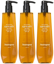 Load image into Gallery viewer, 3 Pack Wholesale Lot Neutrogena Rain Bath Refreshing Shower and Bath Gel, 40oz
