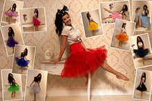 Load image into Gallery viewer, Retro Underskirt 50s 60s Swing Vintage Petticoat Net Skirts Wedding Crinoline Black S
