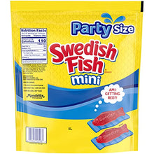 Load image into Gallery viewer, SWEDISH FISH Mini Candy, Original Flavor, 1 Party Size Bag (2 lb 12.8 oz.)
