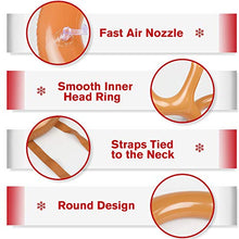 Load image into Gallery viewer, jumping meters Christmas Games Inflatable Reindeer Antler Ring Toss Game Christmas Toys Indoor Outdoor Games for Kids Adults (3 Antlers 18 Rings)
