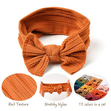Load image into Gallery viewer, 12 Pack Baby Nylon Headbands Hairbands Hair Bow Elastics Handmade Hair Accessories for Baby Girls Newborn Infant Toddlers Kids
