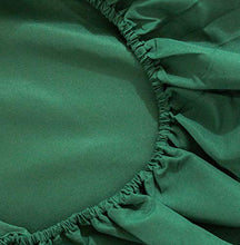 Load image into Gallery viewer, PY HOME &amp; SPORTS Queen Bed Sheets Set 4 Piece 1800 Thread Count Green Bed Sheets Queen Set with 16" Deep Pocket Super Soft and Comforterble (Green, Queen)
