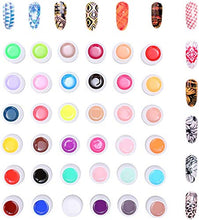 Load image into Gallery viewer, Anself 36 Colors Nail Gel Art Polish Pigment UV Gel Set ...
