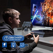 Load image into Gallery viewer, PS4 Controller Charger Station, OIVO Playstation 4 Controller Charging Dock Station, Built-in 1.8H Fast-Charging Chip for Dualshock 4 Controllers
