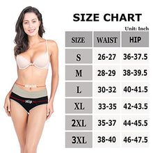 Load image into Gallery viewer, Nalwort Womens Menstrual Period Panties Super Soft Protective Briefs Underwear 4 Pack (2 Black+2 Shrimp, S)
