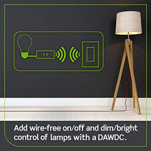 Load image into Gallery viewer, Leviton D23LP-2RW Decora Smart Wi-Fi Mini Plug-In Dimmer (2nd Gen), Works with Hey Google, Alexa, Apple HomeKit/Siri, and Anywhere Companions, No Hub Required , White

