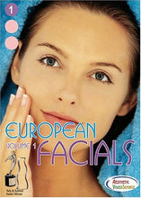 Load image into Gallery viewer, European Facials Volume 1 DVD - Great Video for Medical &amp; Master Esthetician. Learn About Esthetician Supplies, Equipment (Table / Bed Setup, Steamer, Magnifying Lamp), Skin Analysis. Learn Skin Care Cleansing Treatments &amp; Facial Massage. (1 Hr. 34 Mins.)
