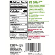 Load image into Gallery viewer, Earth's Best Organic Stage 2 Baby Food, Squash and Sweet Peas, 3.5 oz. Pouch
