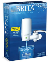 Load image into Gallery viewer, Brita Basic Faucet Water Filter System, White, 1 Count
