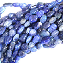 Load image into Gallery viewer, Natural Kyanite Gemstone Beads 6-8mm Nuggets Free Size Chips Semi Precious Beads for DIY Jewerly Making Beads
