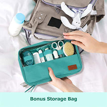 Load image into Gallery viewer, Baby Healthcare and Grooming Kit, 24 in 1 Baby Electric Nail Trimmer Set, Lupantte Nursery Care Kit, Toddler Nail Clippers, Medicine Dispenser, Infant Comb, Brush, etc. Baby Care Products.
